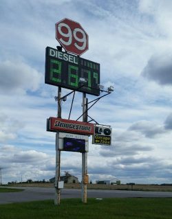 Sign from Road